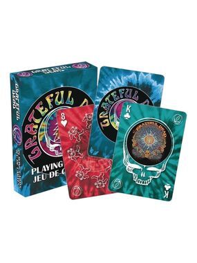 Grateful Dead Playing Cards Blue Red